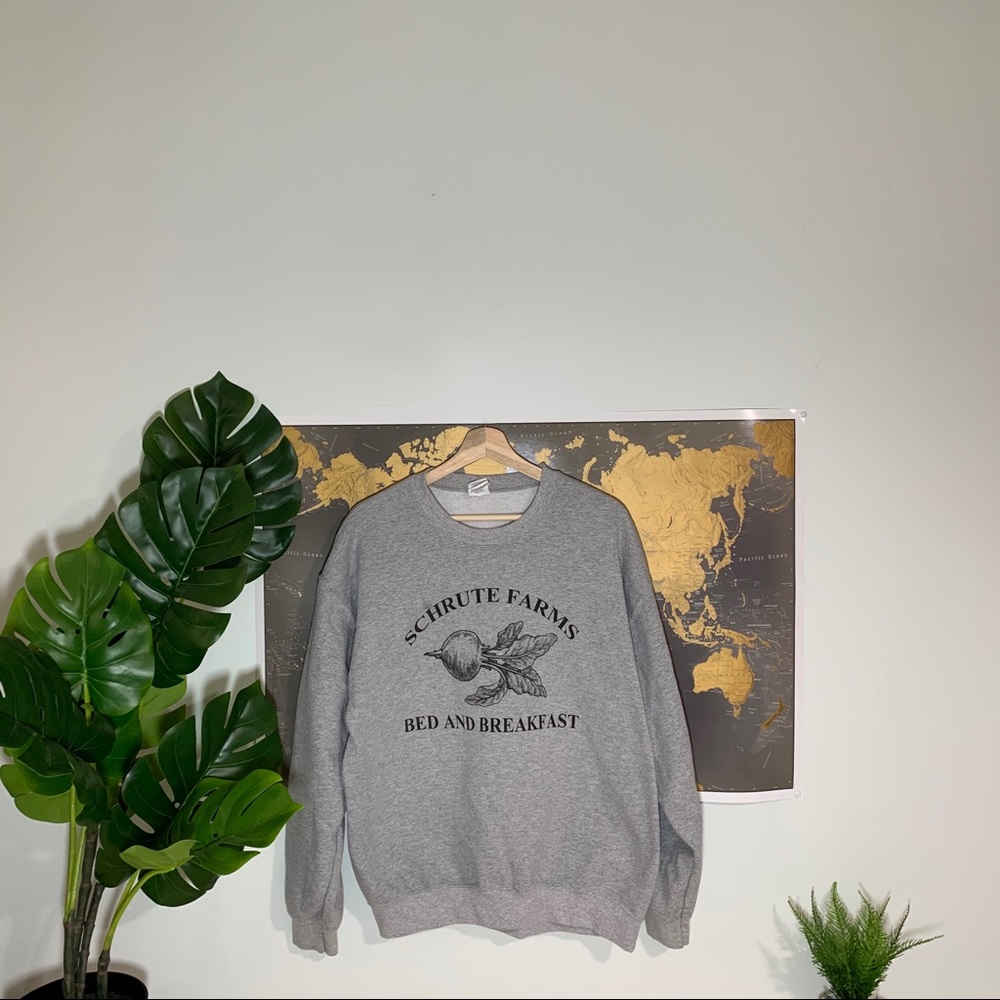 The office shrute farms crew neck